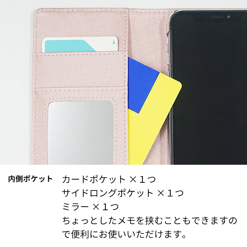 Xperia 10 V A302SO SoftBank スマホケース 手帳型 ニコちゃん ハート デコ ラインストーン バックル 耐衝撃