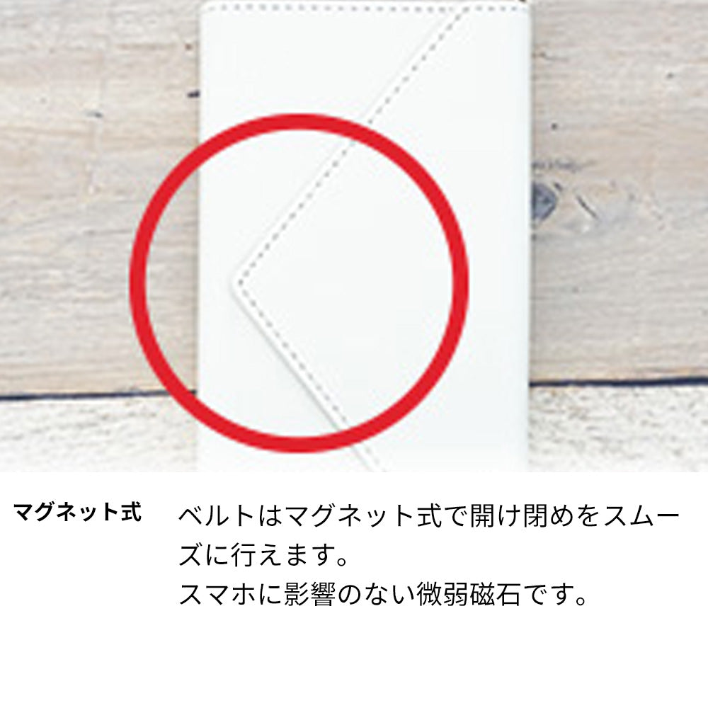 Xperia 10 II SOV43 au スマホケース 手帳型 三つ折りタイプ レター型 デイジー 耐衝撃