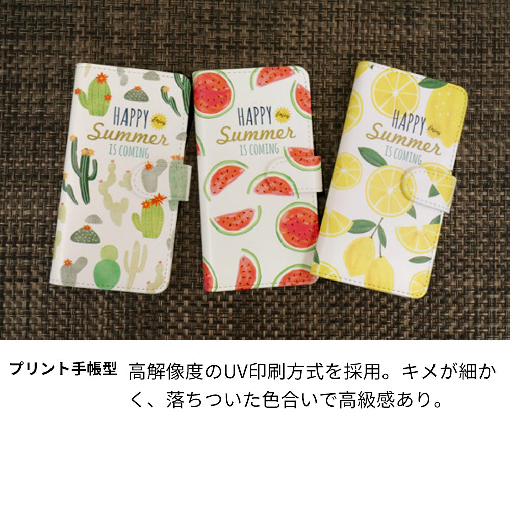 Redmi 9T 64GB ハッピーサマー プリント手帳型ケース 耐衝撃