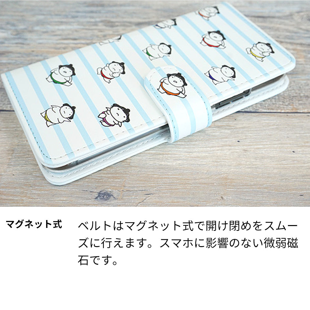 Google Pixel 9a お相撲さんプリント手帳ケース