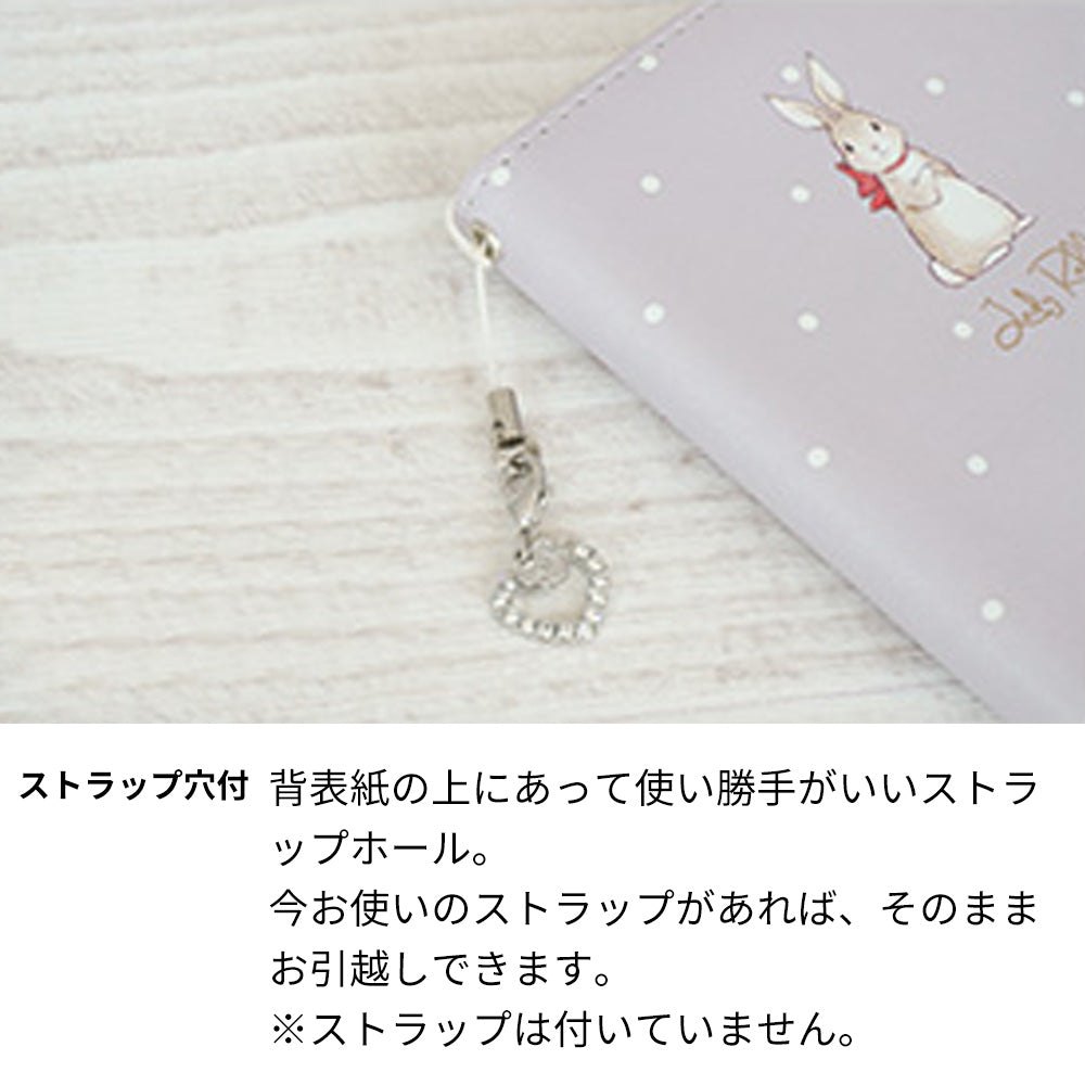 Redmi 9T 64GB スマホケース 手帳型 Lady Rabbit うさぎ 耐衝撃
