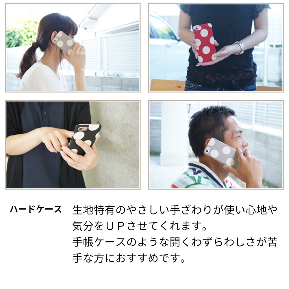 Google Pixel 10 水玉帆布まるっと全貼りハードケース