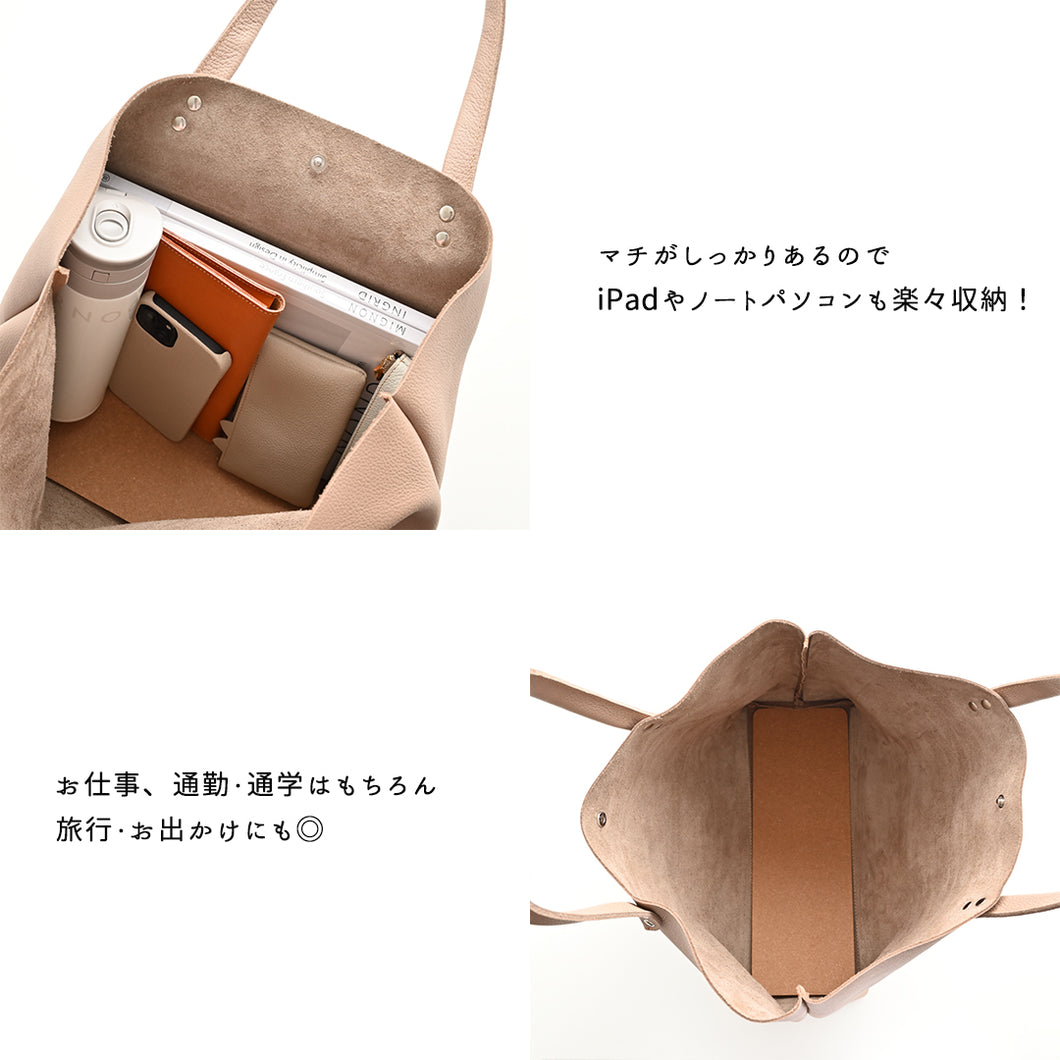 姫路レザー シュリンクレザー A4 トートバッグ TKM