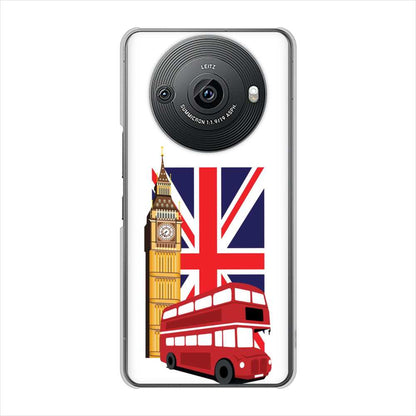 AQUOS R8 pro A301SH SoftBank イギリスの風景 ハードケース 背面印刷