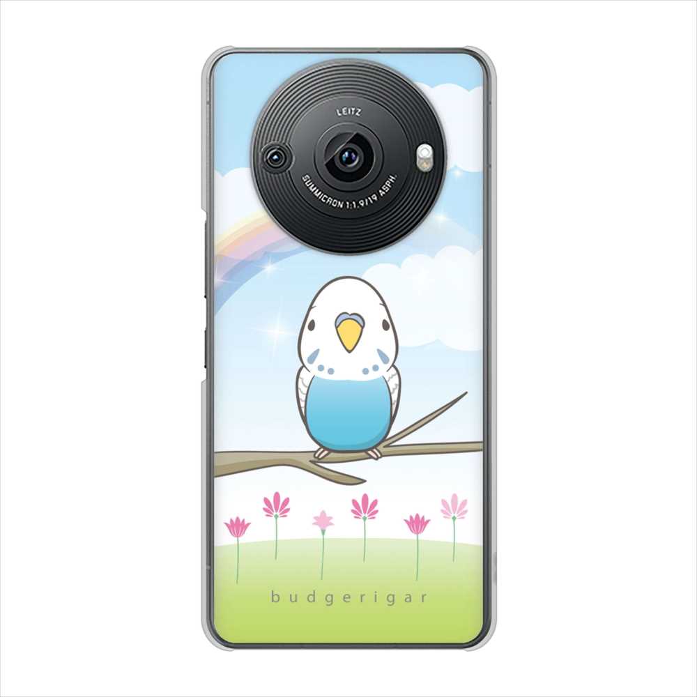 AQUOS R8 pro A301SH SoftBank セキセイインコ ハードケース 背面印刷