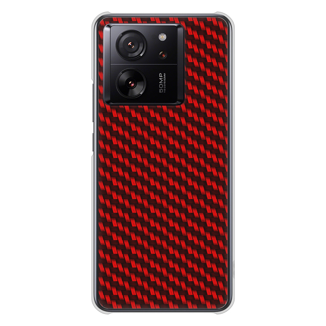 Xiaomi 13T Pro A301XM SoftBank 高画質仕上げ 背面印刷 ハードケースカーボン