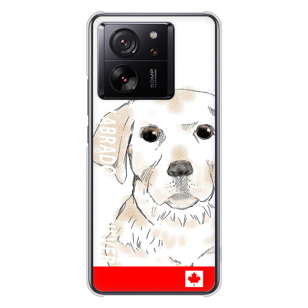 Xiaomi 13T Pro A301XM SoftBank 高画質仕上げ 背面印刷 ハードケースラブラドールレトリバー