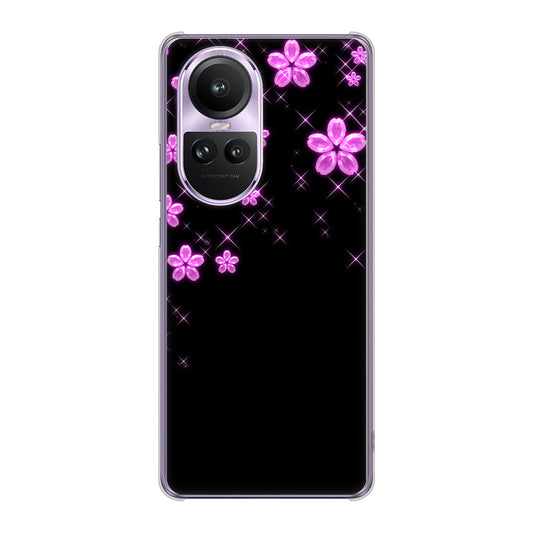 OPPO Reno10 Pro 5G A302OP SoftBank 019 桜クリスタル ハードケース 背面印刷