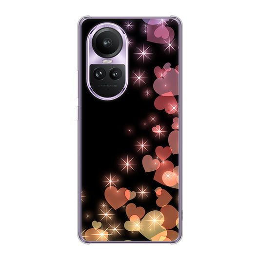 OPPO Reno10 Pro 5G A302OP SoftBank きらめきハート ハードケース 背面印刷