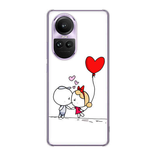 OPPO Reno10 Pro 5G A302OP SoftBank カップル ハードケース 背面印刷