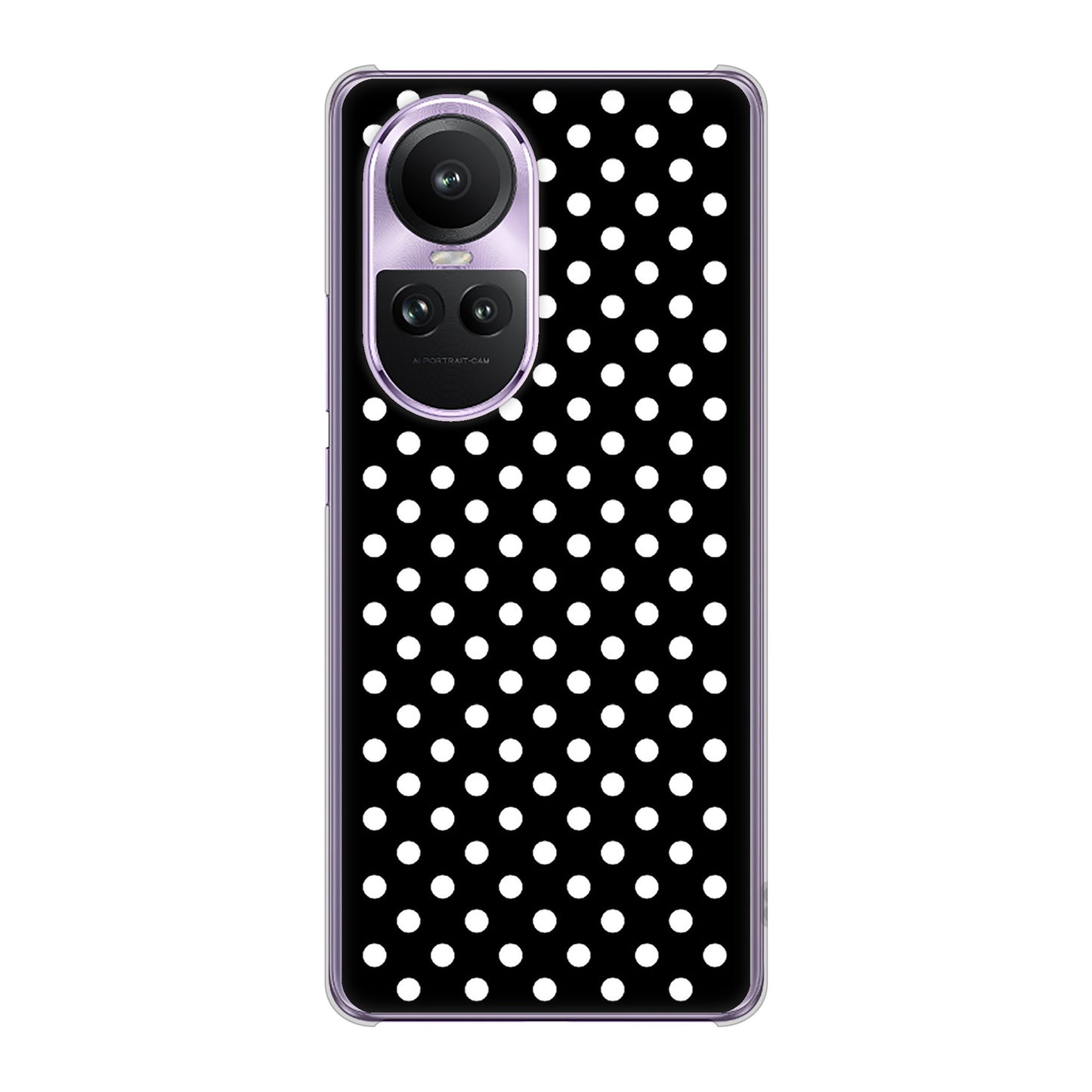 OPPO Reno10 Pro 5G A302OP SoftBank シンプル柄（水玉） ハードケース 背面印刷