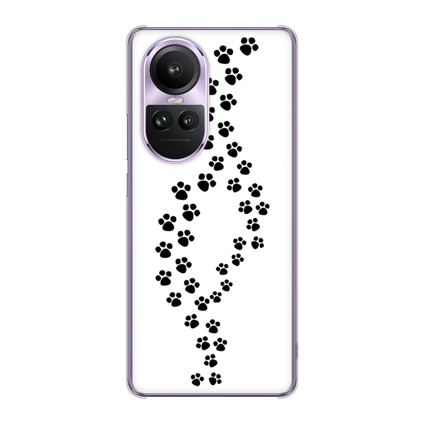 OPPO Reno10 Pro 5G A302OP SoftBank 066 あしあと ハードケース 背面印刷