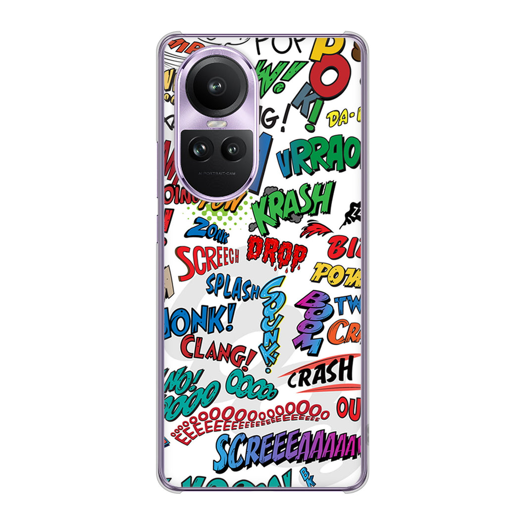 OPPO Reno10 Pro 5G A302OP SoftBank 271 アメリカン キャッチコピー ハードケース 背面印刷