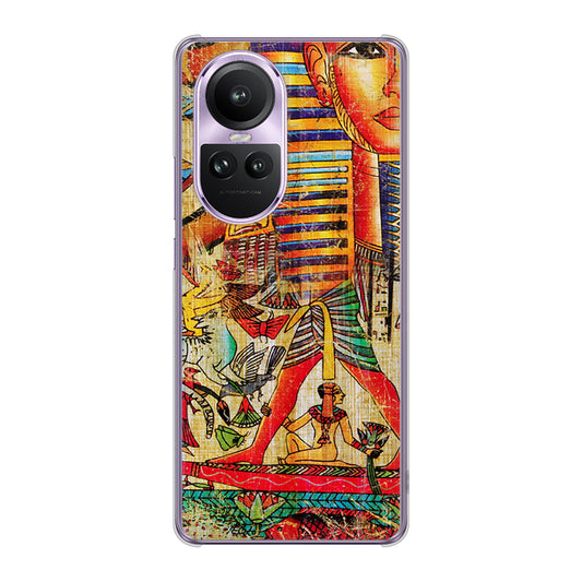 OPPO Reno10 Pro 5G A302OP SoftBank 329 ナイル ツタンカーメン ハードケース 背面印刷