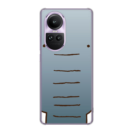 OPPO Reno10 Pro 5G A302OP SoftBank ドアップアニマル ハードケース 背面印刷