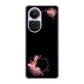 OPPO Reno10 Pro 5G A302OP SoftBank 437 華のフレーム ハードケース 背面印刷
