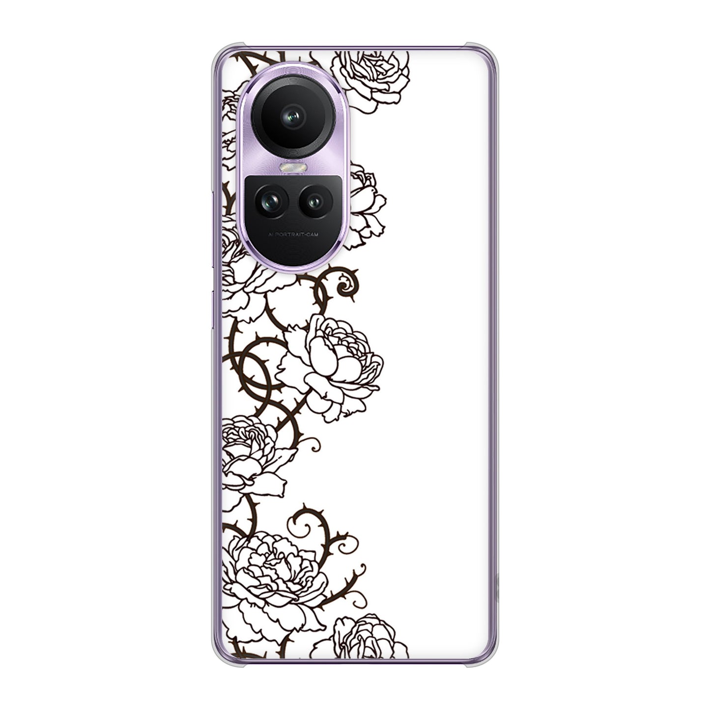 OPPO Reno10 Pro 5G A302OP SoftBank 467 イバラ ハードケース 背面印刷