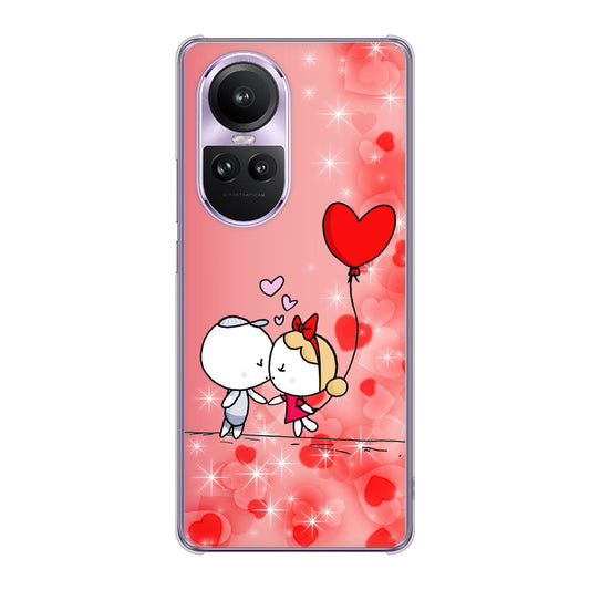 OPPO Reno10 Pro 5G A302OP SoftBank カップル ハードケース 背面印刷