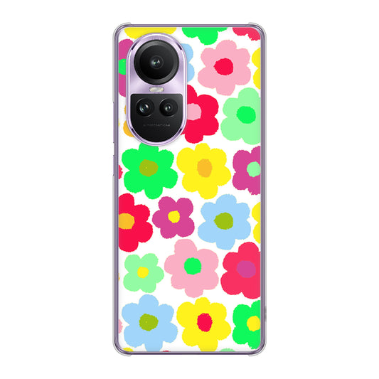 OPPO Reno10 Pro 5G A302OP SoftBank ルーズフラワー ハードケース 背面印刷