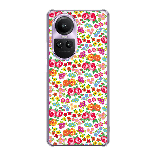 OPPO Reno10 Pro 5G A302OP SoftBank リバティプリント ハードケース 背面印刷