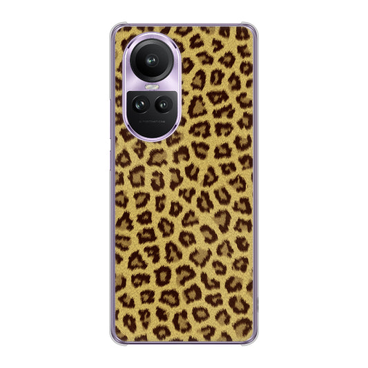 OPPO Reno10 Pro 5G A302OP SoftBank ヒョウ柄ベーシックS ハードケース 背面印刷