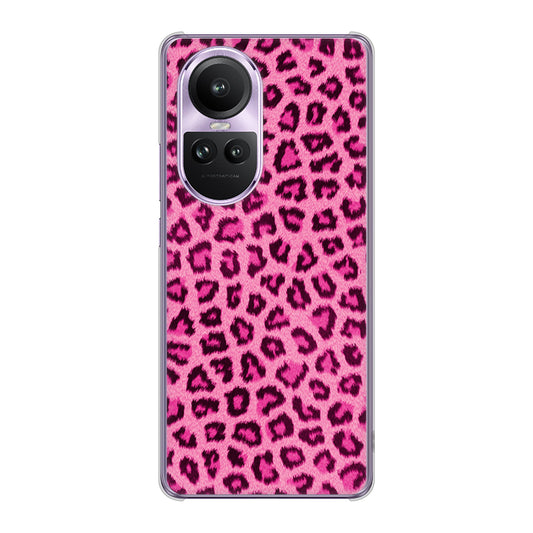 OPPO Reno10 Pro 5G A302OP SoftBank ヒョウ柄ベーシックS ハードケース 背面印刷