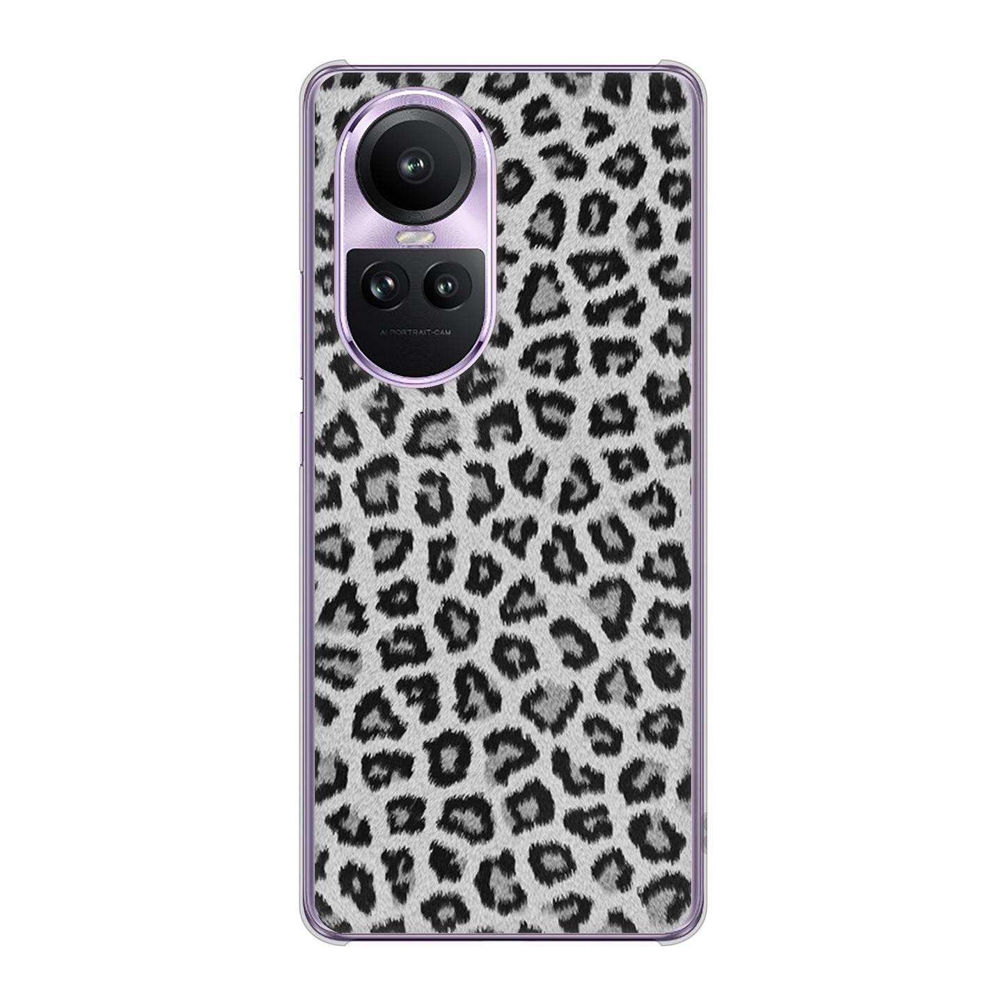 OPPO Reno10 Pro 5G A302OP SoftBank 高画質仕上げ 背面印刷 ハードケースヒョウ柄ベーシックS