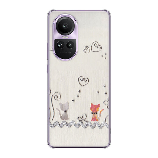 OPPO Reno10 Pro 5G A302OP SoftBank クラフト写真ネコ ハードケース 背面印刷
