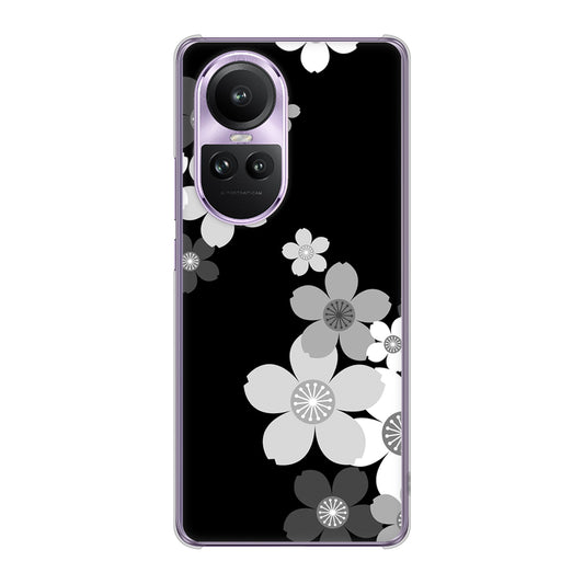OPPO Reno10 Pro 5G A302OP SoftBank 1334 桜のフレーム ハードケース 背面印刷
