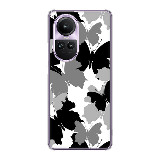 OPPO Reno10 Pro 5G A302OP SoftBank 1336 夜の蝶 ハードケース 背面印刷