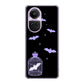 OPPO Reno10 Pro 5G A302OP SoftBank 高画質仕上げ 背面印刷 ハードケースむかいあぐる こうもりの王冠鳥かご