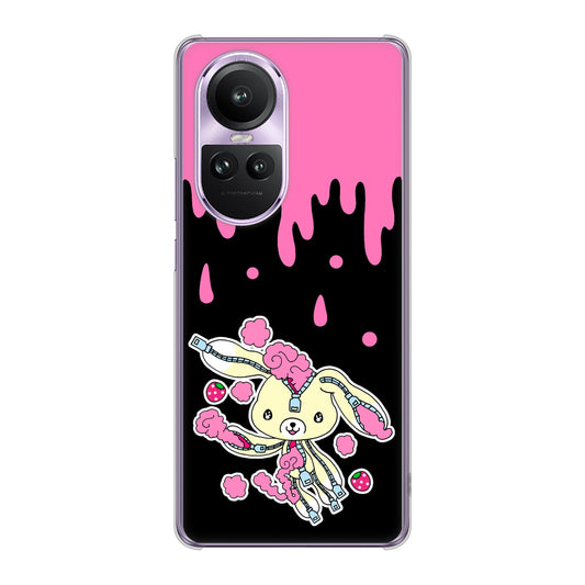 OPPO Reno10 Pro 5G A302OP SoftBank むかいあぐる ジッパーうさぎのジッピョン ハードケース 背面印刷