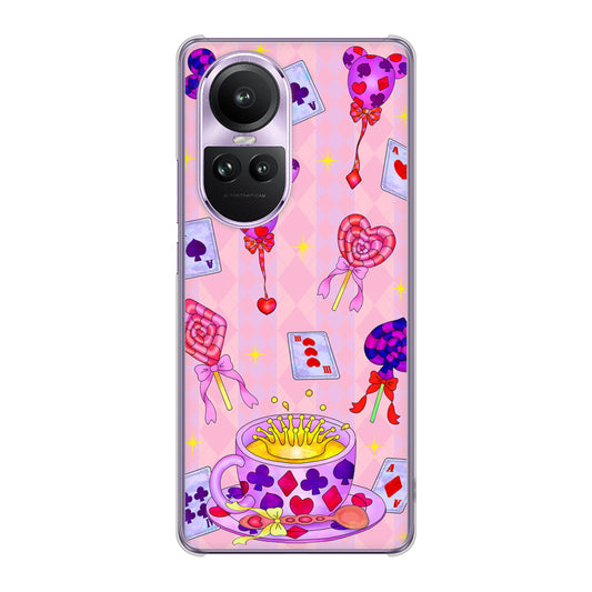 OPPO Reno10 Pro 5G A302OP SoftBank むかいあぐる トランプティー ハードケース 背面印刷