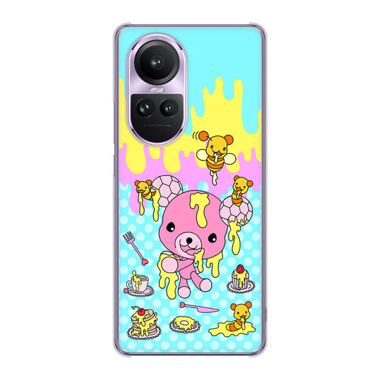OPPO Reno10 Pro 5G A302OP SoftBank むかいあぐる ハニベア ハードケース 背面印刷