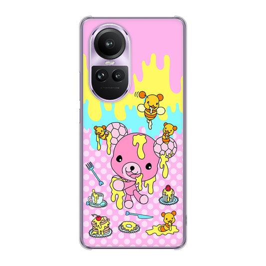 OPPO Reno10 Pro 5G A302OP SoftBank むかいあぐる ハニベア ハードケース 背面印刷