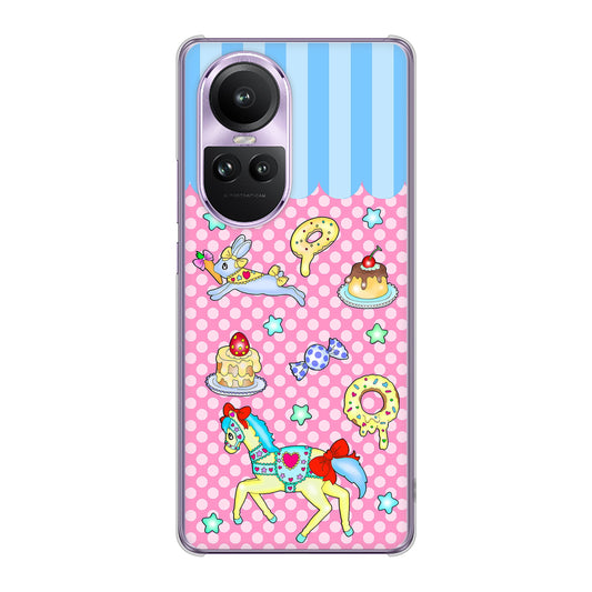 OPPO Reno10 Pro 5G A302OP SoftBank むかいあぐる メリーゴーランド ハードケース 背面印刷