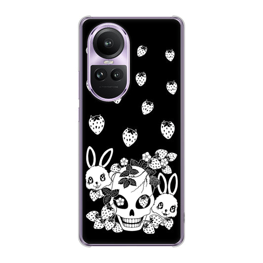 OPPO Reno10 Pro 5G A302OP SoftBank むかいあぐる 苺兎 ハードケース 背面印刷