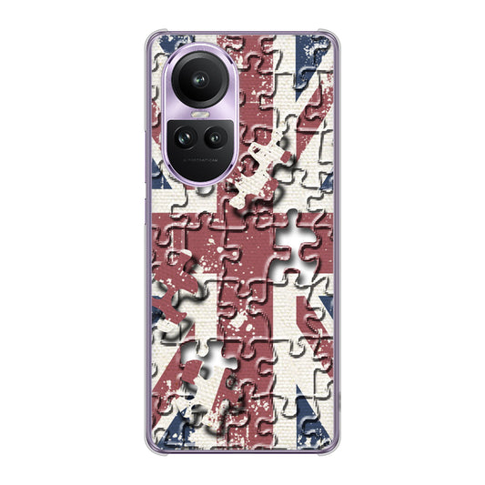 OPPO Reno10 Pro 5G A302OP SoftBank ユニオンジャック ハードケース 背面印刷