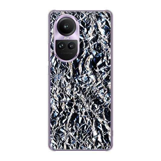OPPO Reno10 Pro 5G A302OP SoftBank EK835 スタイリッシュアルミシルバー ハードケース 背面印刷