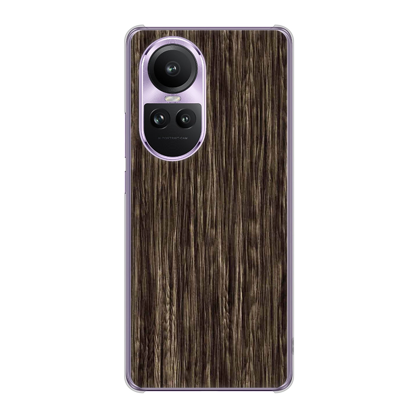 OPPO Reno10 Pro 5G A302OP SoftBank EK848 木目ダークブラウン ハードケース 背面印刷