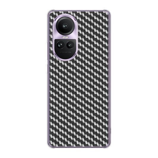 OPPO Reno10 Pro 5G A302OP SoftBank カーボン ハードケース 背面印刷