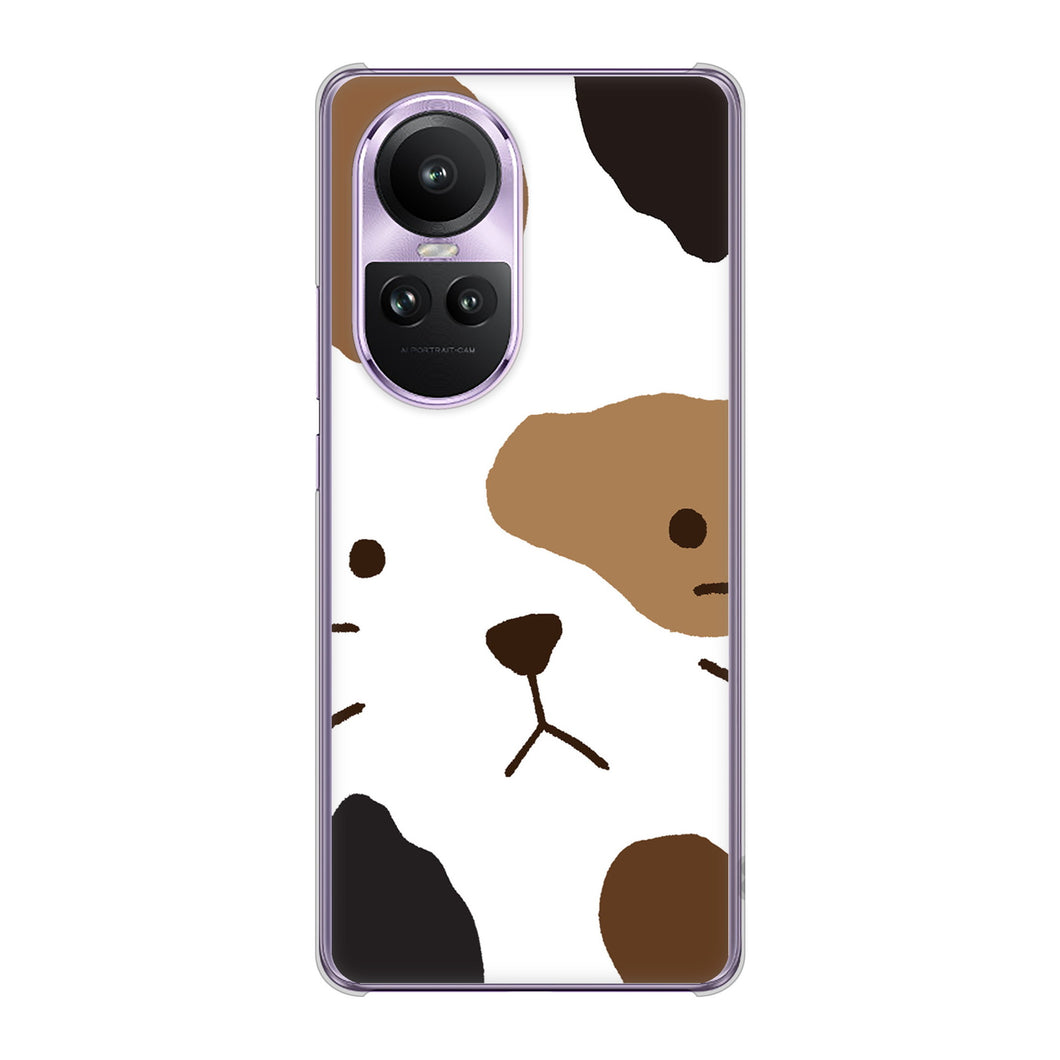 OPPO Reno10 Pro 5G A302OP SoftBank IA801 みけ ハードケース 背面印刷