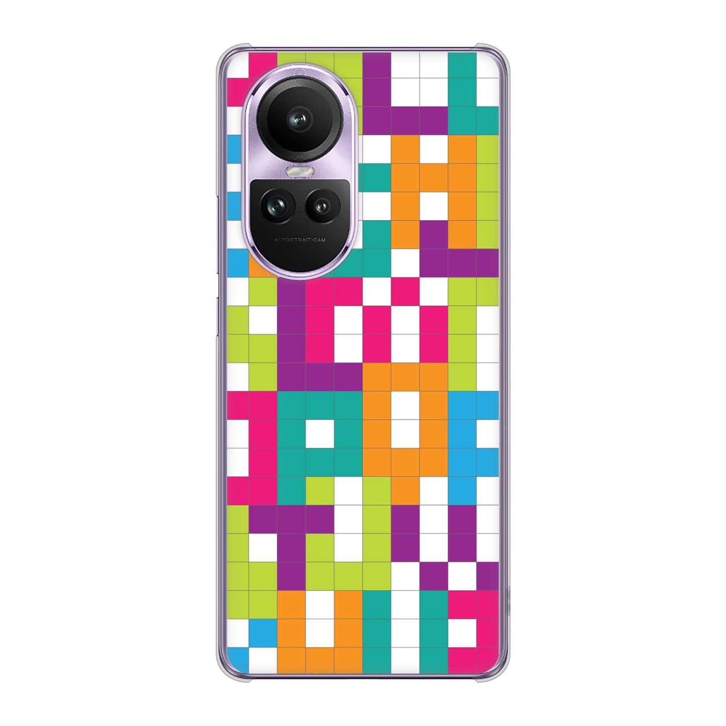 OPPO Reno10 Pro 5G A302OP SoftBank IB916 ブロックアルファベット ハードケース 背面印刷