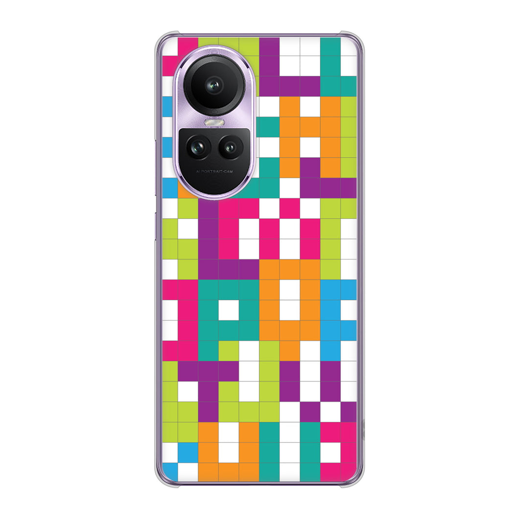 OPPO Reno10 Pro 5G A302OP SoftBank IB916 ブロックアルファベット ハードケース 背面印刷