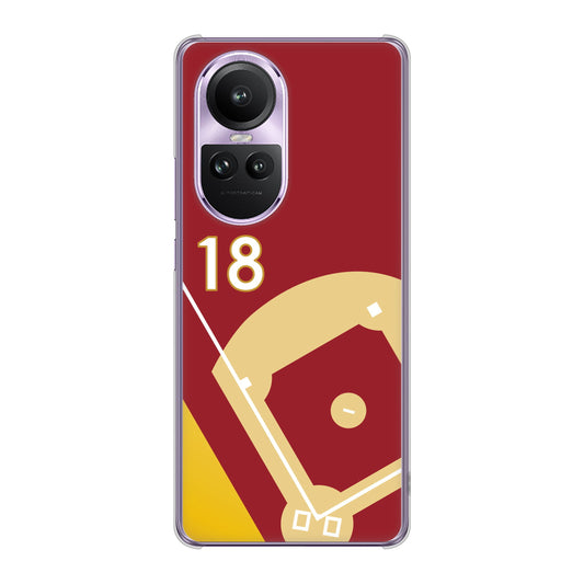 OPPO Reno10 Pro 5G A302OP SoftBank baseball ハードケース 背面印刷