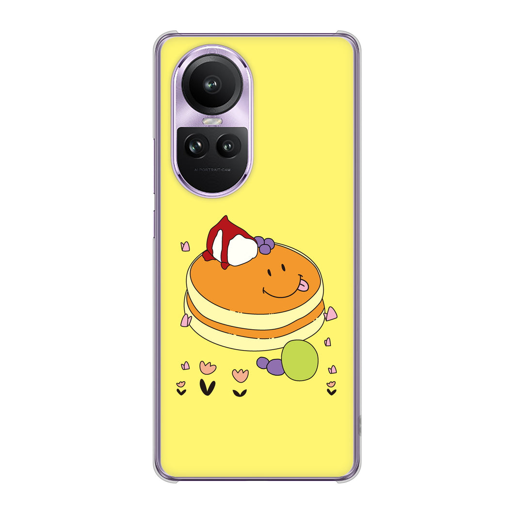 OPPO Reno10 Pro 5G A302OP SoftBank 高画質仕上げ 背面印刷 ハードケーススイーツイラスト