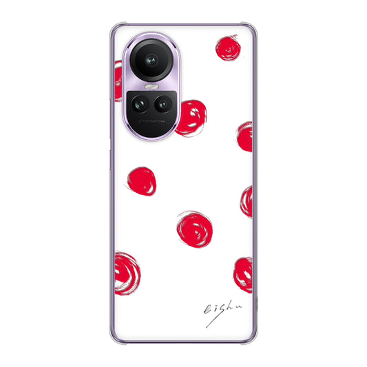 OPPO Reno10 Pro 5G A302OP SoftBank 大野詠舟 手描きシンプル ハードケース 背面印刷