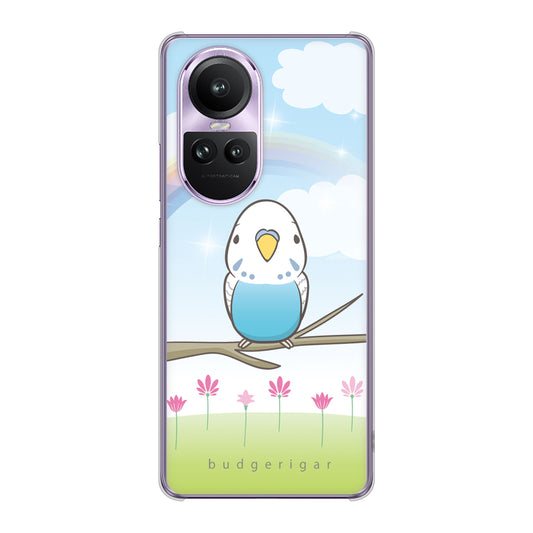 OPPO Reno10 Pro 5G A302OP SoftBank セキセイインコ ハードケース 背面印刷