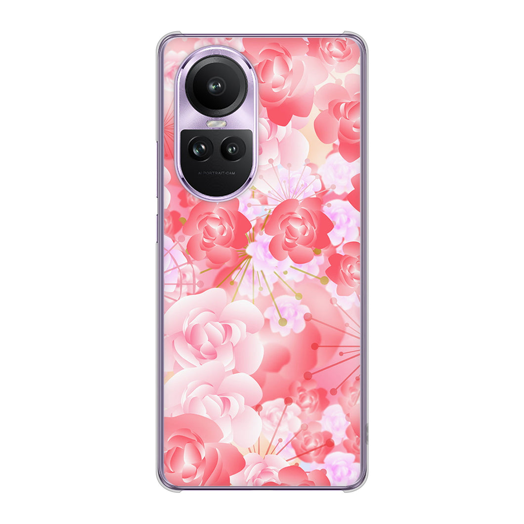OPPO Reno10 Pro 5G A302OP SoftBank VA817 はんなり色の華 ハードケース 背面印刷