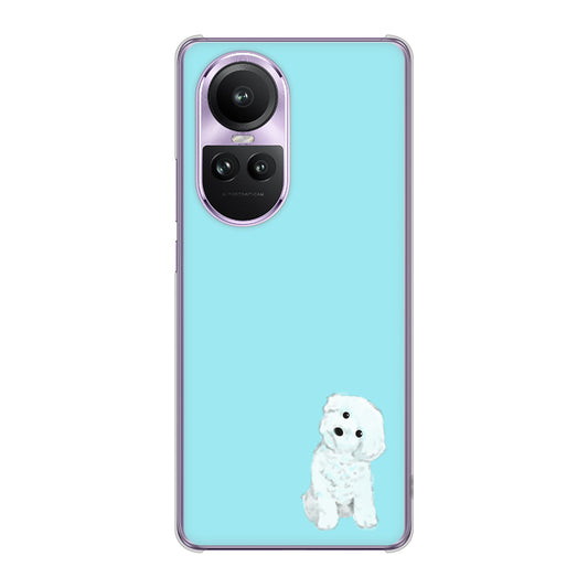 OPPO Reno10 Pro 5G A302OP SoftBank トイプードルホワイト ハードケース 背面印刷